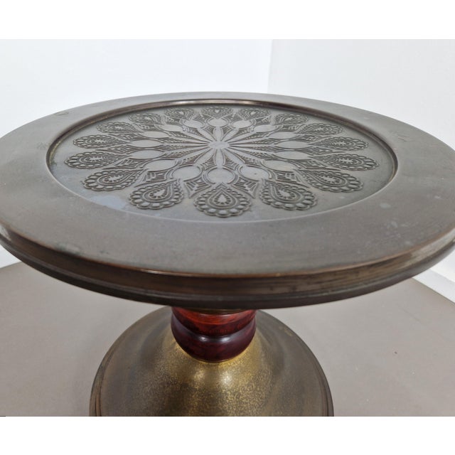 Dutch Art Deco Smokers Table, 1930s For Sale - Image 4 of 9