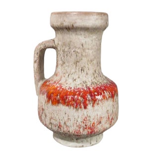 Ceramic Handle Vase by Fridgart Glatzle for Karlsruher Majolika, 1966 For Sale