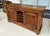Traditional Wood Buffet With Stone-Inset Top and Wine Storage For Sale - Image 4 of 17