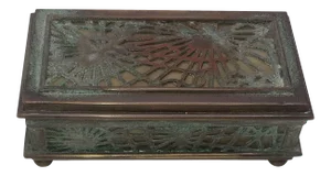Tiffany Studios Stamp Box