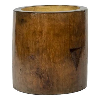 Mortar in Fruit Wood, 1950s For Sale