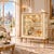 Wood Venetian Ivory Lacquered and Gilt Display Cabinet attributed to Fratelli Testolini from Testolini & Salviati, 1930s For Sale - Image 7 of 11