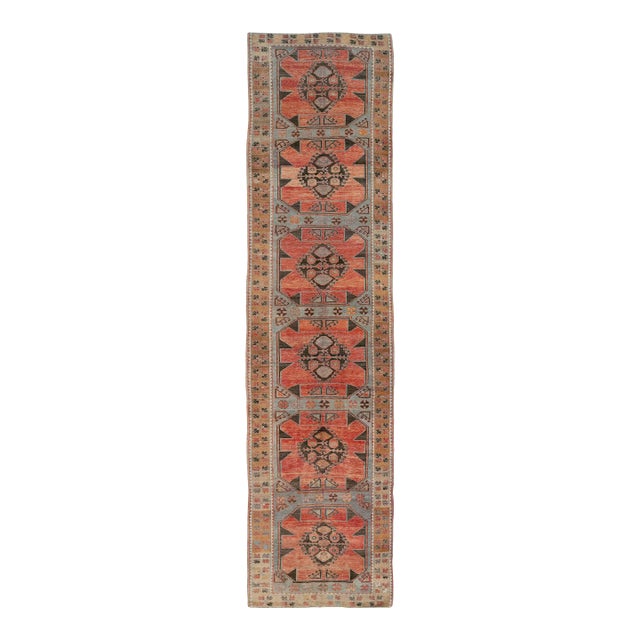 Galerie Shabab Collection Mid-20th Century Turkish Anatolian Long Runner For Sale