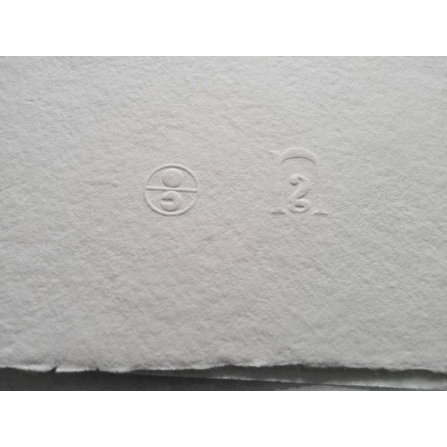 1980s 1980s "One Among Many" Minimalist Unframed Print, Signed & Numbered 22/27 by John Chamberlain For Sale - Image 5 of 10