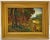Brown Late 19th to Early 20th Century European Landscape W/ Cattle Oil Painting For Sale - Image 8 of 8