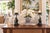 Pair of Vintage Cast Metal "Reading Monkey" Palm Tree Candlesticks For Sale - Image 9 of 12