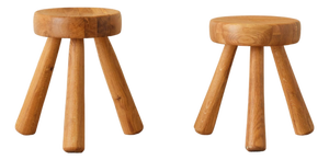 Stools by Ingvar Hildingsson, Sweden, 1970s, Set of 2