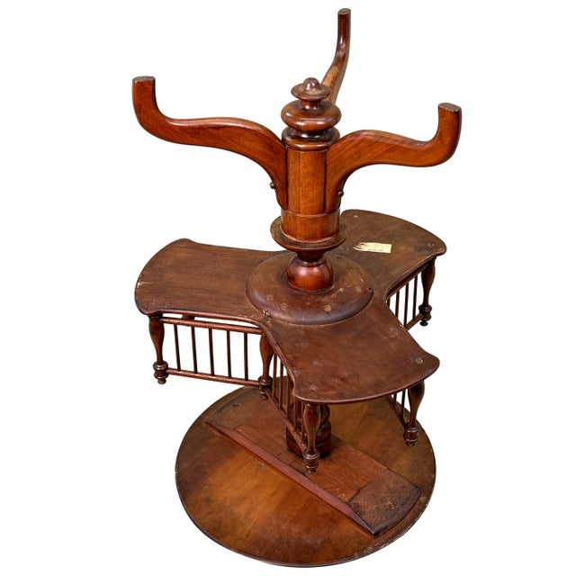 Brown Antique Circular Occasional Book Table in Burr Walnut, 1870 For Sale - Image 8 of 13