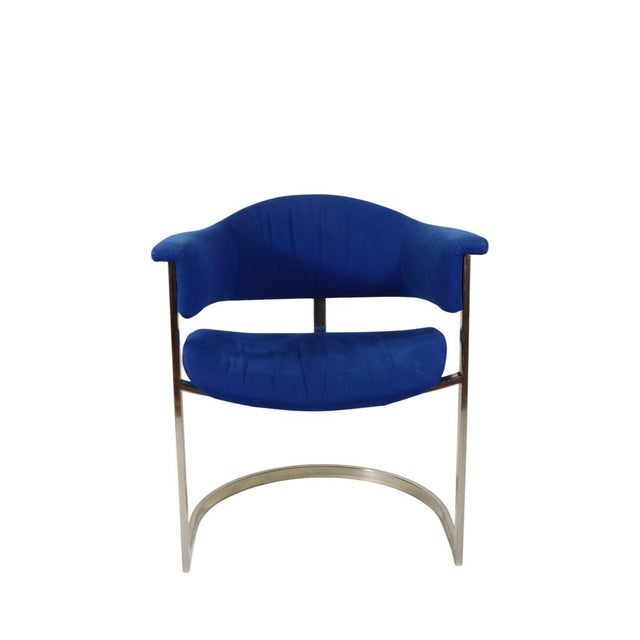 1970s Set of Chrome Chairs by Vittorio Introini from Mario Sabot, 1970 For Sale - Image 5 of 18