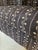 Ebony 1980s Vintage Postmodern Marge Carson Silk Roll-Arm Sofa For Sale - Image 8 of 12