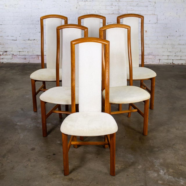 Late 20th Century Scandinavian Modern Teak Dining Chairs by Skovby Furniture Set of 6 For Sale - Image 18 of 18