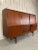 Wood Danish Modern Teak High Board For Sale - Image 7 of 13