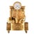 c.1820 Reiche Empire Gilt Ormolu Bronze Clock For Sale
