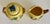Vintage Tiffany & Co. Blackberries Majolica Sugar Bowl & Creamer Set For Sale In Los Angeles - Image 6 of 12