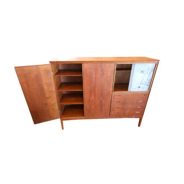 Danish Teak Bar Cabinet, 1960s For Sale - Image 16 of 18