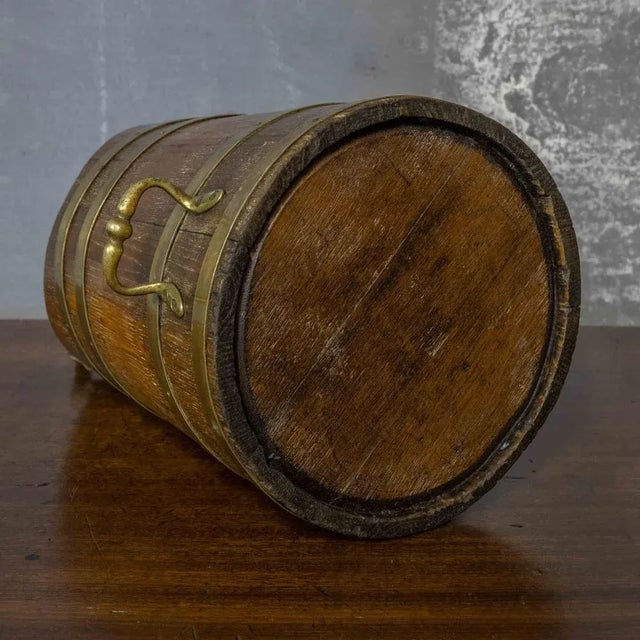 Edwardian Oak Coal Scuttle, 1890s For Sale - Image 10 of 12