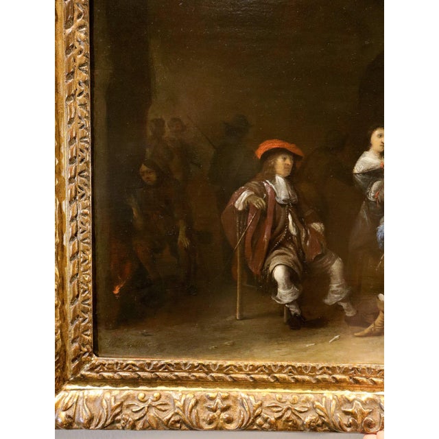 Anthony Palamedesz, Palamedesz Guardhouse, 1630, Oil on Board For Sale - Image 11 of 15