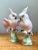 Vintage Ceramic Cockatoo Figurines - Pair For Sale - Image 9 of 12