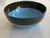 Danish Modern Krenit Style Enamel Bowl in Turquoise and Black For Sale - Image 9 of 10