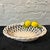 1990s Vintage Italian Porcelain Lace Lemon Bowl For Sale - Image 5 of 6