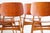 1950s Danish Model 155 Shell Chairs by Børge Mogensen for Soborg, 1950, Set of 6 For Sale - Image 5 of 14