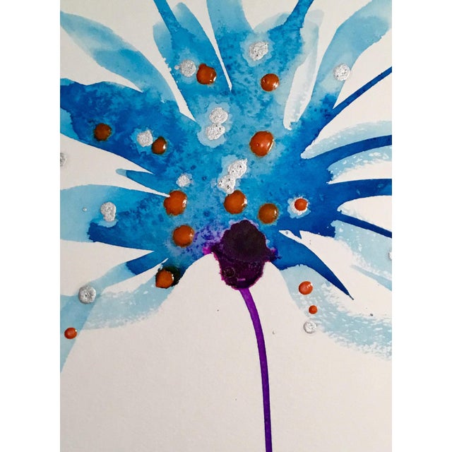 Original watercolor painting on Caslon paper, Botanical Art.