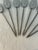 Nautical Vintage Towle Silver Stainless Steel Lobster Skewers, Set of 8 For Sale - Image 3 of 4