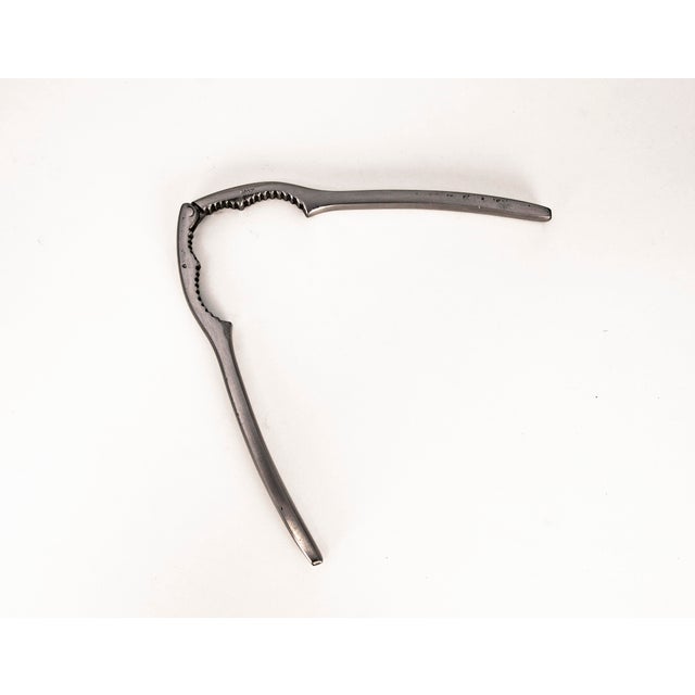 Vintage Matte Inox Stainless Steel Nutcracker, 1960s For Sale - Image 6 of 12