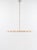Mid-Century Modern Alvin Lustig Ring Chandelier for Lightolier, C. 1960 For Sale - Image 3 of 8