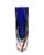 Splendid mid-century sommerso glass vase, designed by Flavio Poli for Alessandro Mandruzzato A superb combination of blue...