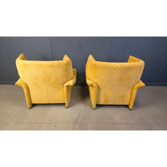 Porto Venere Sofa by Vico Magistretti for Cassina, 1980s, Set of 2 For Sale - Image 6 of 12