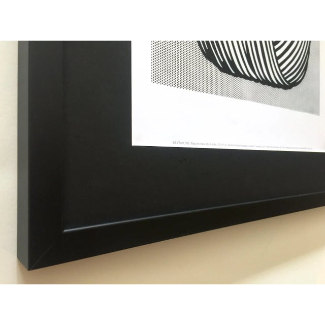 Wood Roy Lichtenstein Estate Framed Pop Art Lithograph Print " Ball of Twine " 1963 For Sale - Image 7 of 13