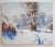 Paint Contemporary Montana Winter Landscape Plain Air Painting For Sale - Image 7 of 7