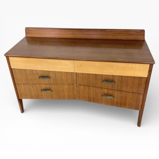 Modern Mid-Century Sideboard in Teak, Oak and Walnut Veneer, 1960s For Sale - Image 3 of 7