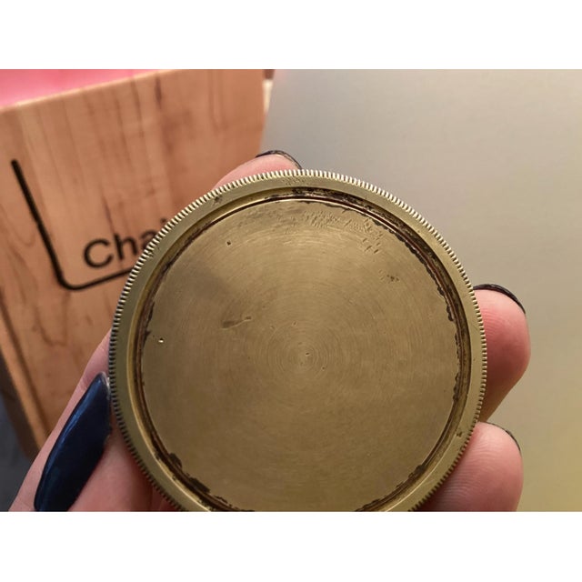 Rare Antique French Leather Wrapped Brass Nautical Maritime Telescope For Sale - Image 15 of 15