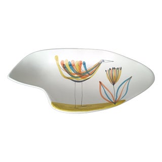 Vintage Large Freeform Cup by Roger Capron, France, 1950s For Sale