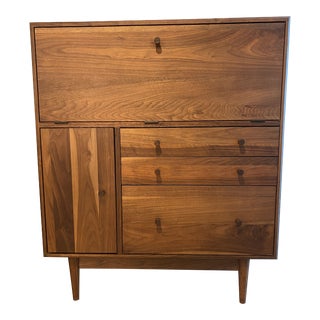 Room & Board Office Desk - Grove, Walnut For Sale