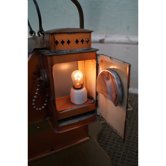 The Lionel Corp. US Navy Binnacle Compass Lamp | Chairish