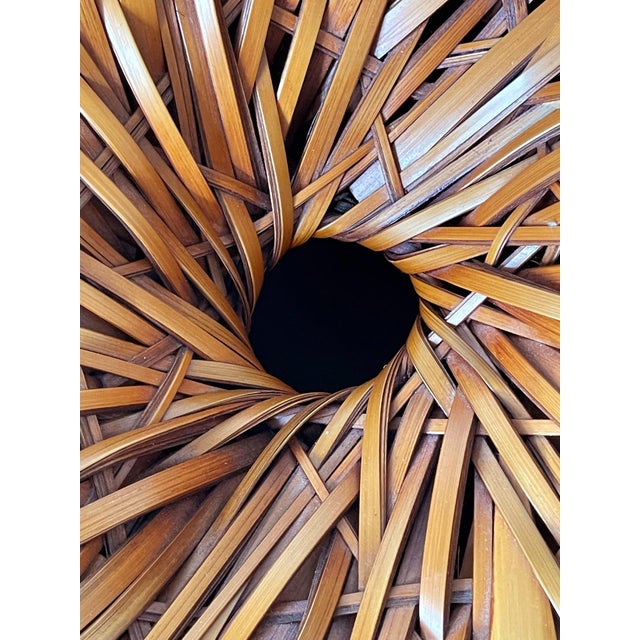Large Contemporary Japanese Woven Bamboo Sculpture Mimura Chikuho For Sale In Atlanta - Image 6 of 16