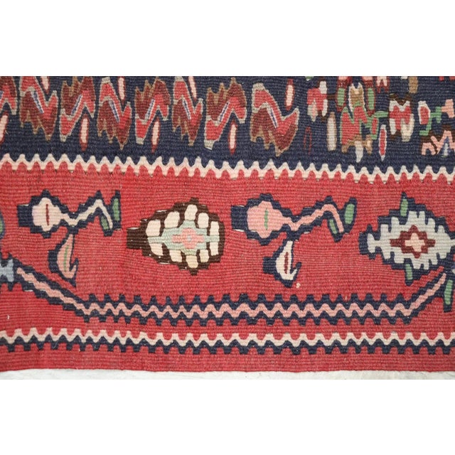 Vintage Sanne Kelim Rug, 1940s For Sale - Image 11 of 13