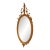 Adams Style Oval Wall Mirror For Sale