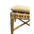 McGuire Set/6 Rattan Leather Dining Chairs For Sale In Miami - Image 6 of 10