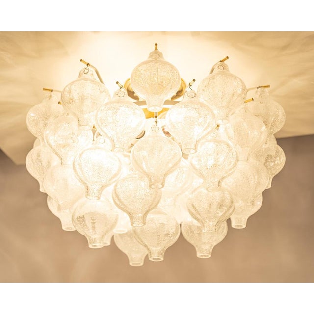 Large Glass Flush Mount by Kalmar, Austria, 1960s For Sale - Image 11 of 15