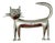 Vintage Cat Brooch by Jean Cocteau,A. Madeline and Flammarion, 1997 For Sale
