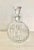 Glass Vintage Modern Round Clear Crystal Hand Cut Wine / Cognac Decanter For Sale - Image 7 of 7