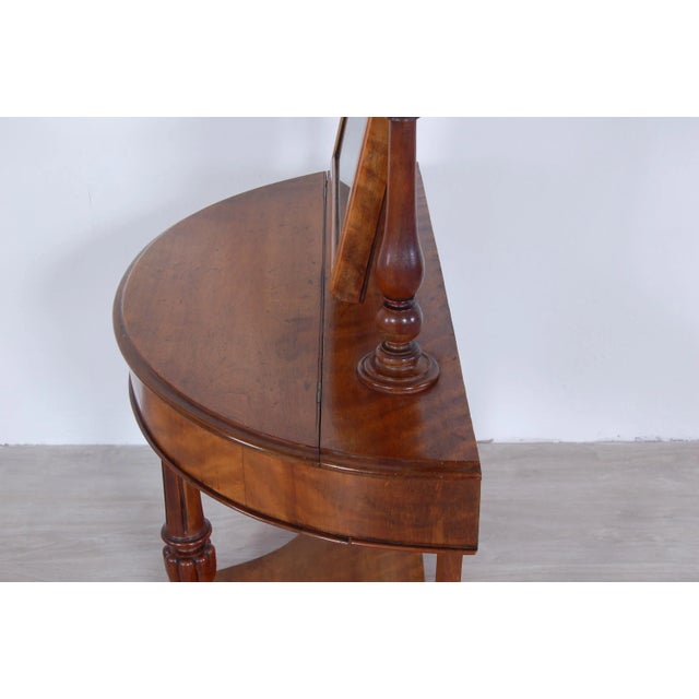 Antique Walnut Dressing Table For Sale - Image 12 of 18