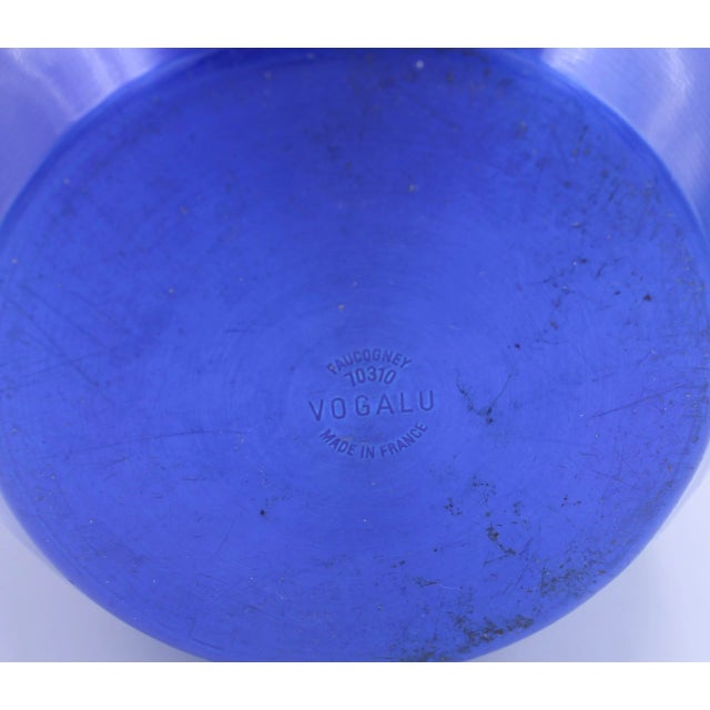 1970s Vintage French Pommery Champagne Ice Bucket (Blue) For Sale - Image 5 of 8