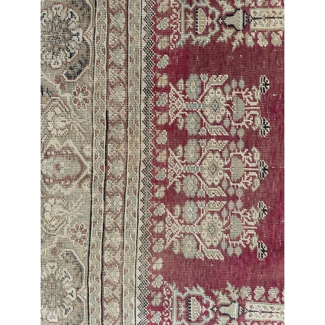Textile Antique Turkish Ghiordes Rug For Sale - Image 7 of 18