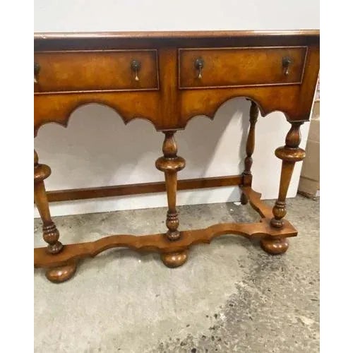 Jacobean Revival Dresser in Walnut, 1930s For Sale - Image 3 of 13