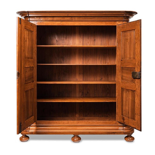 Baroque Hall Cupboard in Original Condition For Sale - Image 3 of 10